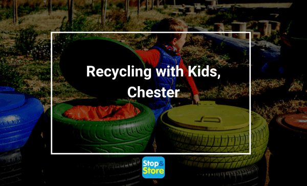 recycling with kids